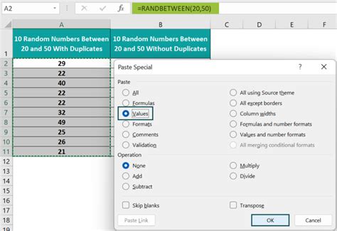 Image result for Random Number Excel