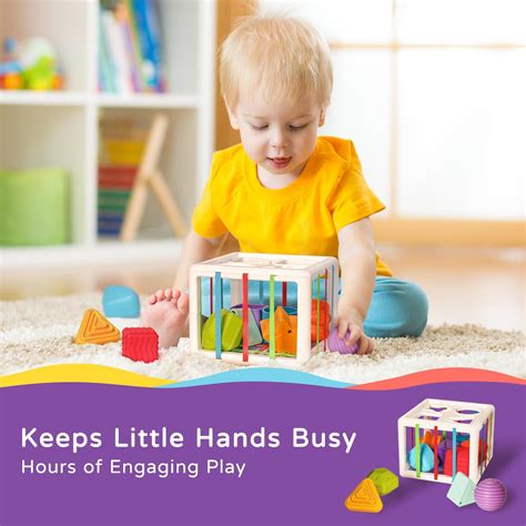 LiKee Shape Sorter Toys for 1+ Years Old, 10pcs India | Ubuy