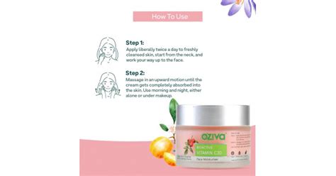 OZiva Bioactive Vitamin C30 Face Moisturiser 50 Gms : Buy OZiva ...