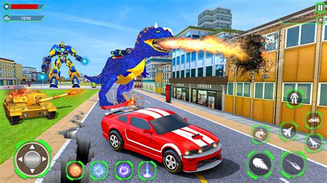 Dino Robot Transform Car Simulator Games : Animal Robot Transformation ...