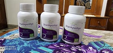 Buy Natures Velvet Lifecare Shankpushpi Pure Extract 500 mg, 60 Veggie ...
