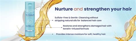 Buy Yuthika Professional Ultracare Sulfate Free Shampoo 250 ml | Total ...