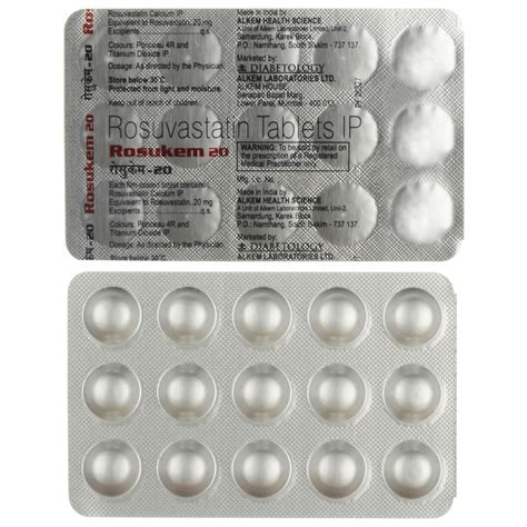 Rosukem 20 - Strip of 15 Tablets : Amazon.in: Health & Personal Care