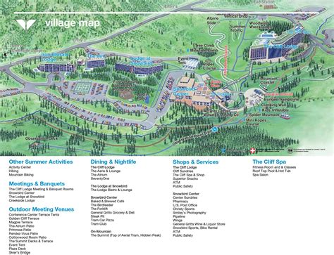 Snowbird Trail Map | Snowbird Map | Mountainwatch
