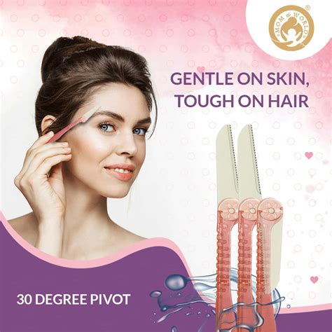 Buy MOM & WORLD SHAVERUSH WOMEN FOLDABLE PRETTY FACE RAZORS- 5 IN 1 ...