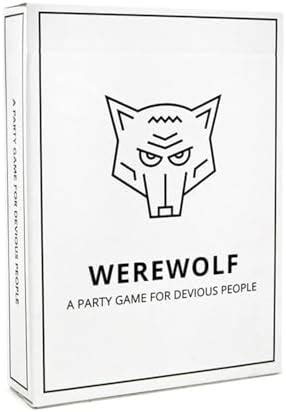 INOCEAN White Wolf Card Game, 1 Box Set, Social Deduction Game for All ...