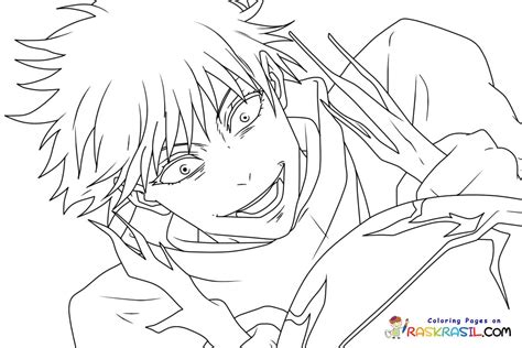 Jujutsu Kaisen Coloring Pages