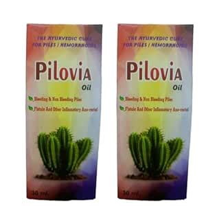 Amvia Pharma Pilovia 30 ml Oil | Ano-Rectal Relief for Piles, Fistula ...