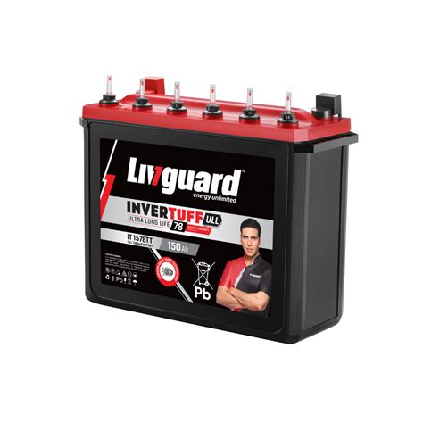 Livguard INVERTUFF IT1578TT Inverter Battery 150 Ah