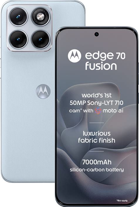 Motorola Edge 70 Fusion 5G 128 GB Storage Silhouette (8 GB RAM) Online ...
