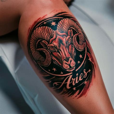 Best Aries Woman Leg Tattoo Ideas - TheReadingTub