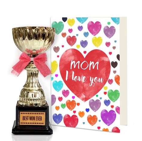 Tied Ribbons Paper Greeting Card with Trophy (15.01 cm x 0.1 cm x 22 cm ...