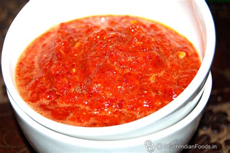 Red chilli chutney | Sigappu milagai chutney | Vara Milagai Poondu Kara ...