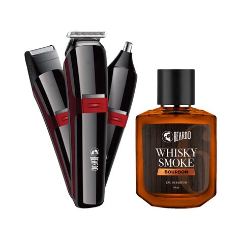 Buy Beardo Ape X 3-in-1 Trimmer for Men & Whisky Smoke Bourbon Perfume ...