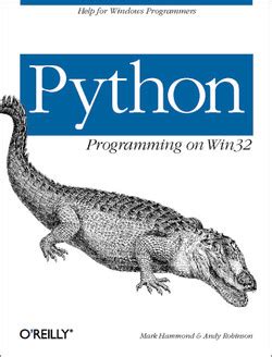 Image result for Python Programming On Win32 Book
