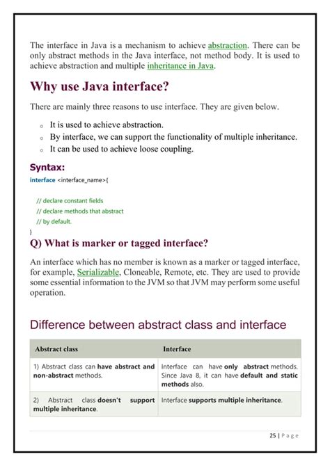 Image result for Java Notes PDF