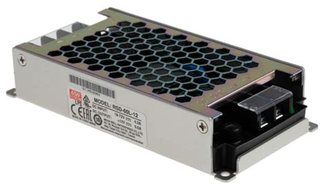 RSD-60L-12 MEAN WELL | MEAN WELL RSD-60 DC-DC Converter, 12V dc/ 5A ...