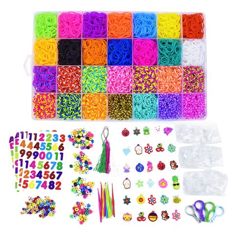 DIY Loom Set Kits Colorful Bands Premium Rubber Ba... – Grandado
