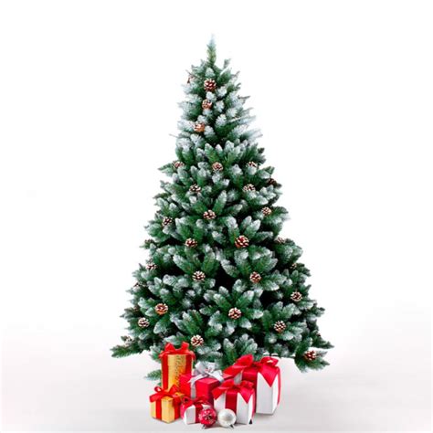 Albero Di Natale Artificiale 180 Cm Con Effetto Neve - 500 Rami In PVC, Supporto Stabile, Riutilizzabile, Per Interni/esterni
