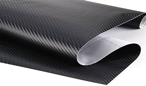 HOME13 3D Carbon Fiber Vinyl Wrap Carbon Fibre Black Air-Release Vinyl ...