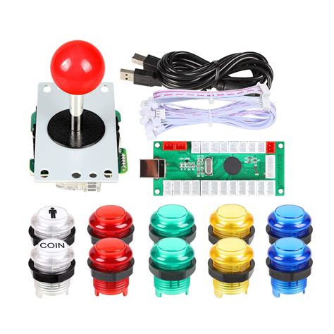 EG STARTS DIY Arcade Buttons Kit for PC Games Mame India | Ubuy