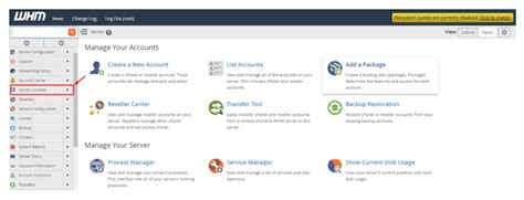 How to set up Email Notifications via cPanel/WHM