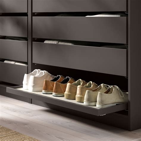 KOMPLEMENT pull-out tray, dark grey, 100x58 cm (393/8x227/8") - IKEA