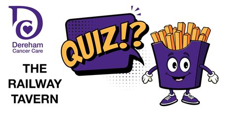 Quiz & Chips at The Railway Tavern, The Railway Tavern, Dereham, 16 ...