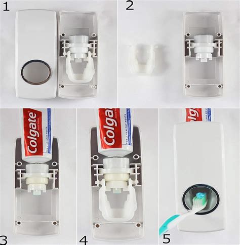 How Do You Set Up a Toothpaste Dispenser 的图像结果