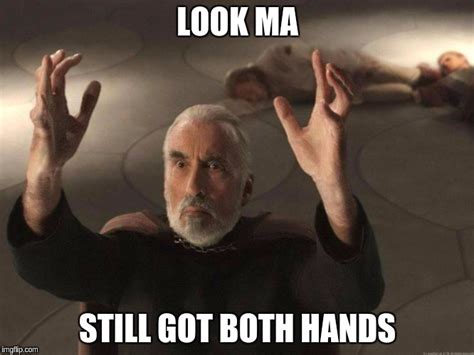 Got Hands Meme Template