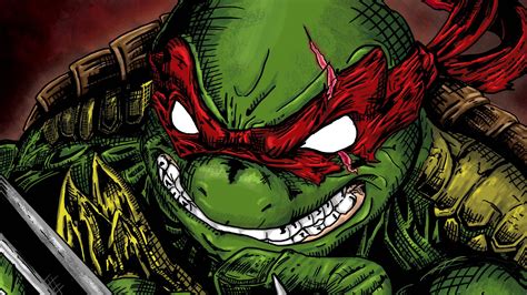 Download Raphael (TMNT) Comic Teenage Mutant Ninja Turtles HD Wallpaper