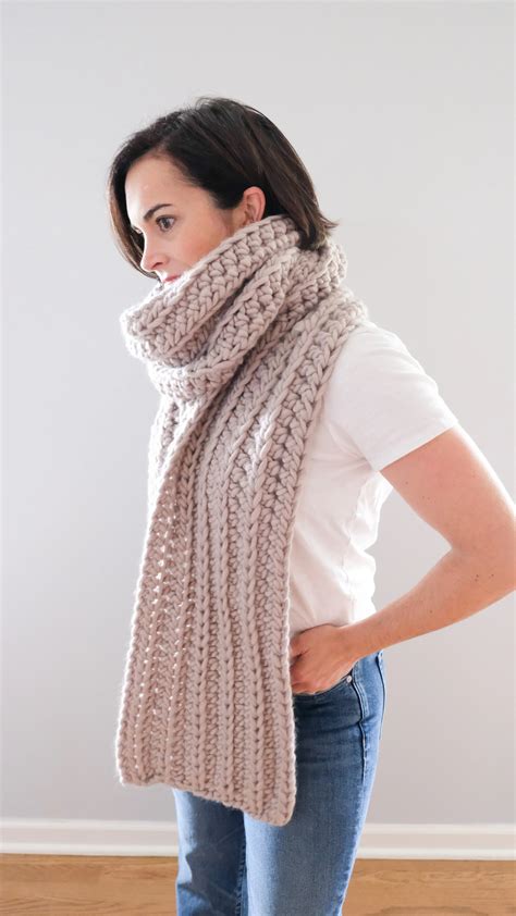 Free Double Crochet Scarf Pattern