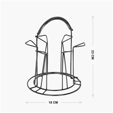 Buy Gravel Solid Tumbler Holder - Metal - Tumbler Holder - 18 cm x 18 ...