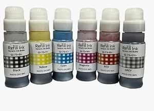PTL GI-73 Ink Bottle for Cannon G570, G670, G550, G650, G620 Printers ...