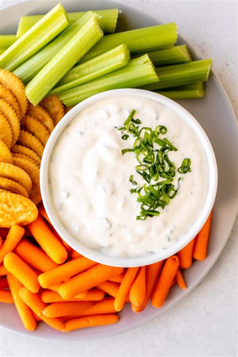Green Onion Dip - Girl Gone Gourmet