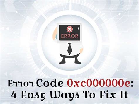 Image result for How to Fix Error Code 0Xc000000e in Windows 7