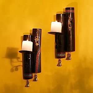 Buy Aakriti Art Creations Madhubani Painting with Dhokra Craft Wooden ...