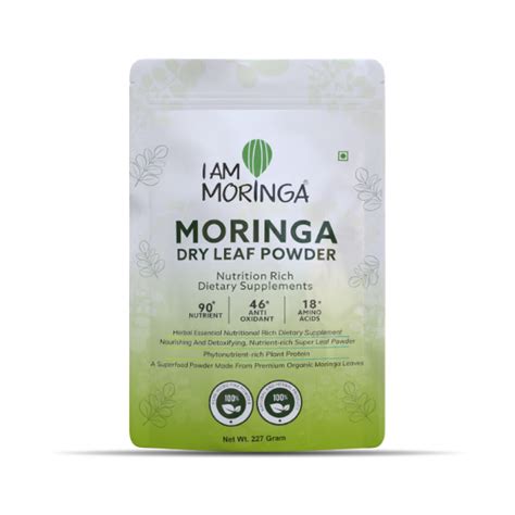Moringa Leaf Powder 227 Gram – I Am Moringa