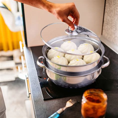 Fall Decor Cooking Pot Steam Clothes Steamer Dumpling Steamer Steam ...