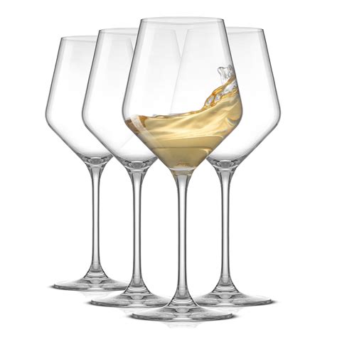 Layla White Wine Glasses | JoyJolt