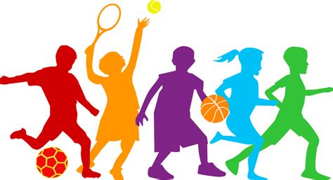 Kids Playing Sports Clipart - Png Download - Full Size Clipart ...