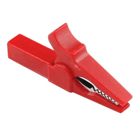 Probots Alligator Clip Black 55mm Copper Insulated Crocodile Opening ...