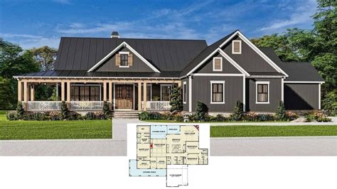 Discover This 2,761 Sq. Ft. Country-Style 3 Bedroom Home with a Covered ...