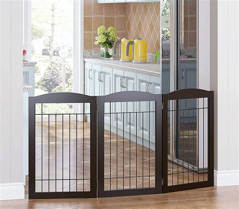 PAWLAND Freestanding Foldable Wire Pet Gate for India | Ubuy