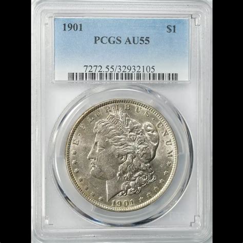 1901-PHILADELPHIA Morgan Silver Dollar PCGS AU-55 - Kearney Coin Center