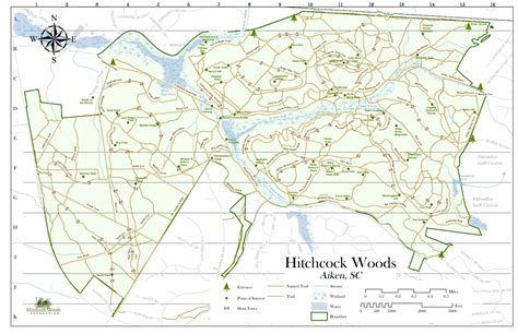 Map of the Woods – Hitchcock Woods Foundation