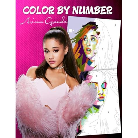 Buy Ariana Grande Color By Number: Creatively Enjoying Coloring With ...