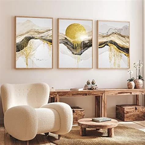 Gamya Paper Aesthetic Framed Posters Wall Decor Big Scenery Paintings ...