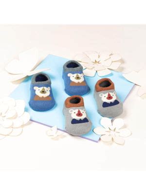 Buy Kicks and Crawl Multi-Color Bear Design (Pack Of 2) (12-18 Months ...
