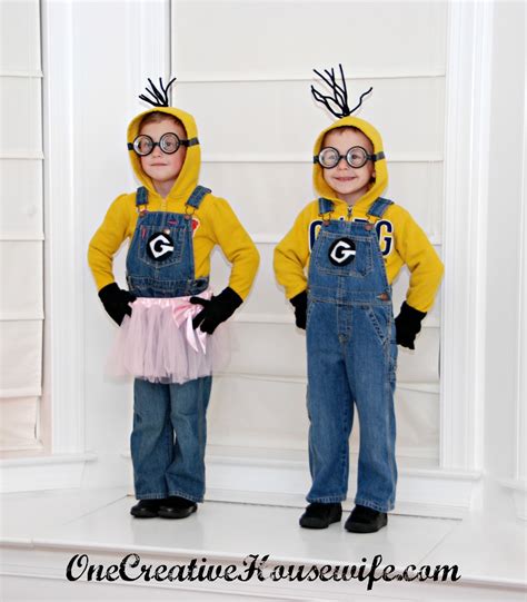 Diy Toddler Minion Costume at Jayden Nobbs blog
